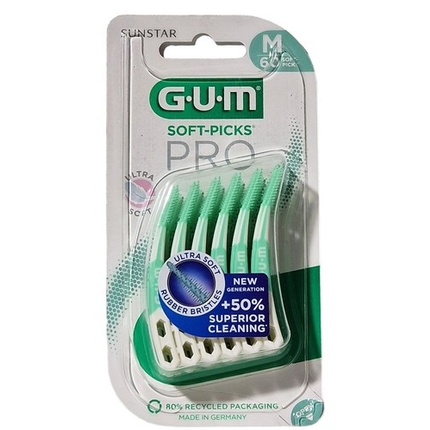 Зубочистки для чистки межзубных промежутков Gum Soft-Picks Pro, средние, 60 шт. Gum Sunstar
Зубочистки для чистки межзубных промежутков Gum Soft-Picks Pro, средние, 60 шт. Gum Sunstar