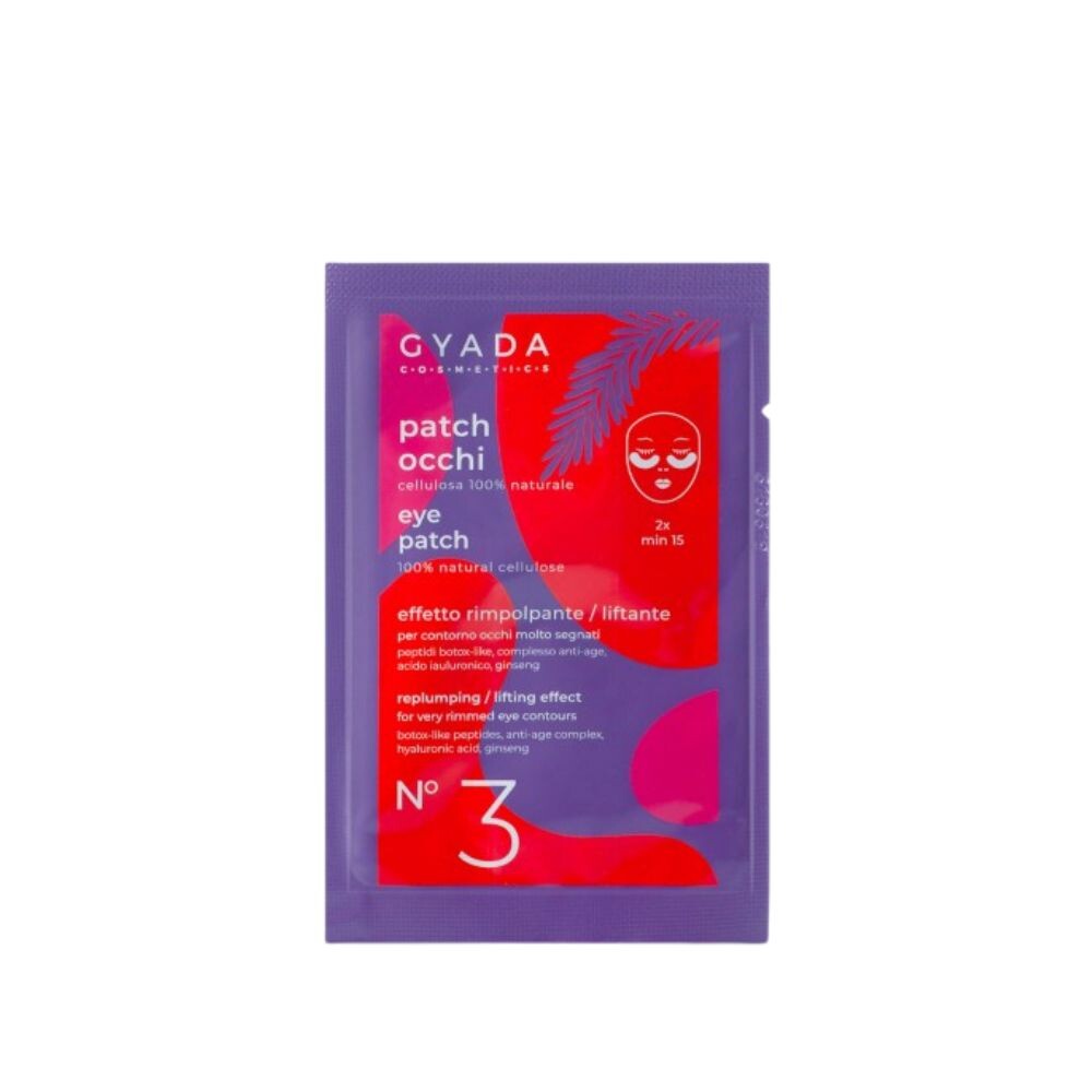 Контур вокруг глаз Eye lips patch occhi n.3 rimpolpanti e effetto lifting Gyada cosmetics, 1 шт
Контур вокруг глаз Eye lips patch occhi n.3 rimpolpanti e effetto lifting Gyada cosmetics, 1 шт