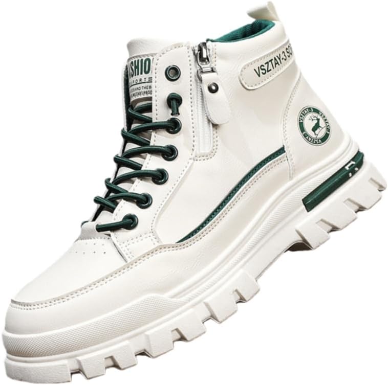 Мужские высокие кеды - большой размер. Модная толстая подошва, противоскользящие, мягкая подкладка. Повседневная обувь для ежедневного использования. Подходит для походов и путешествий Fmshi, бежевый
Мужские высокие кеды - большой размер. Модная толстая подошва, противоскользящие, мягкая подкладка. Повседневная обувь для ежедневного использования. Подходит для походов и путешествий Fmshi, бежевый