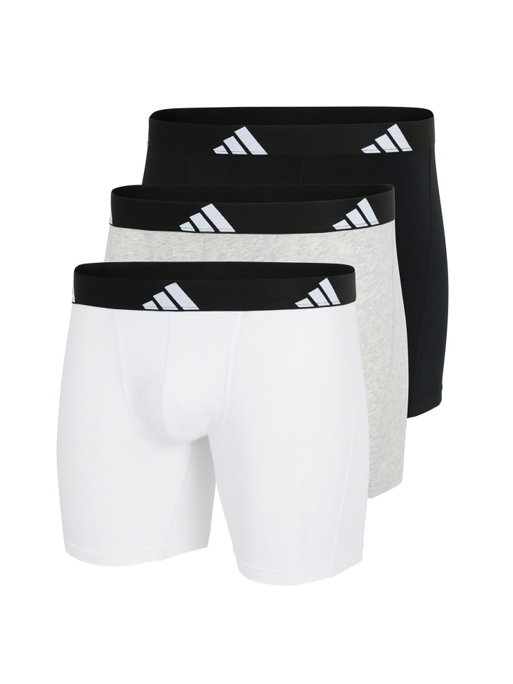 Трусы боксеры adidas, цвет schwarz/weiß/grau
Трусы боксеры adidas, цвет schwarz/weiß/grau