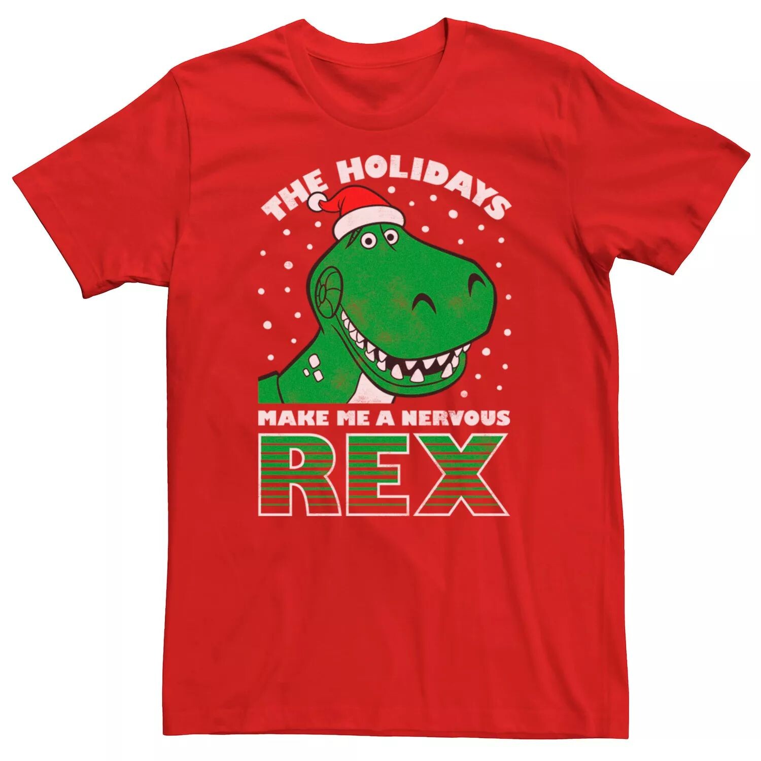 Мужская футболка Disney/Pixar Toy Story Holidays Make Me A Nervous Rex Licensed Character
Мужская футболка Disney/Pixar Toy Story Holidays Make Me A Nervous Rex Licensed Character
