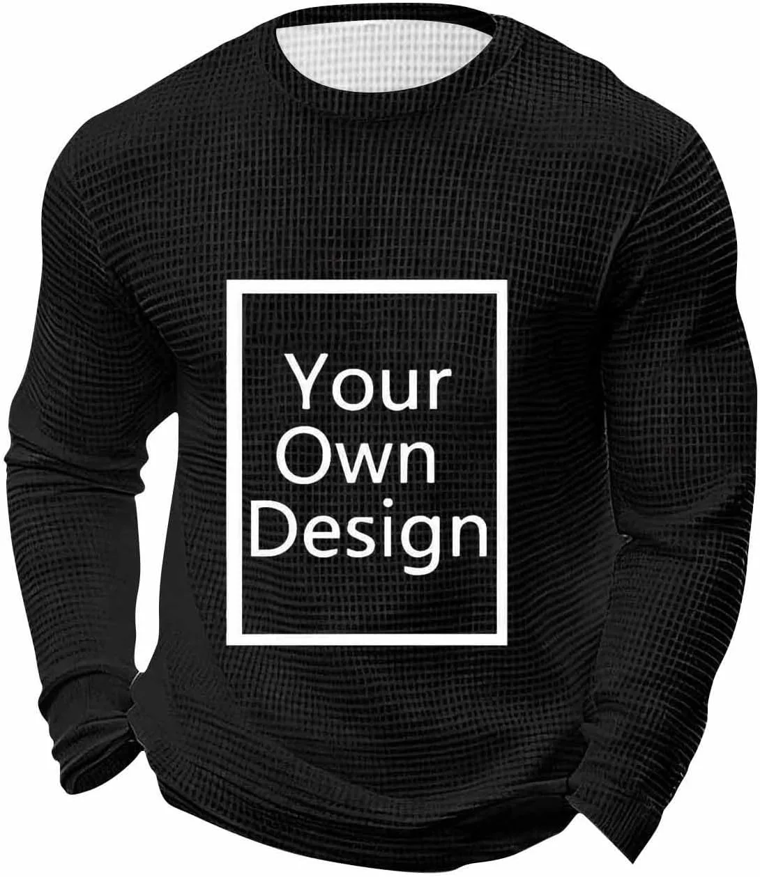 Футболка с длинным рукавом Waffle для мужчин с принтом на заказ Floleo
Футболка с длинным рукавом Waffle для мужчин с принтом на заказ Floleo