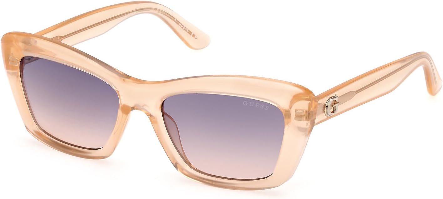 GUESS пластиковые прямоугольные солнцезащитные очки, Peach
GUESS пластиковые прямоугольные солнцезащитные очки, Peach