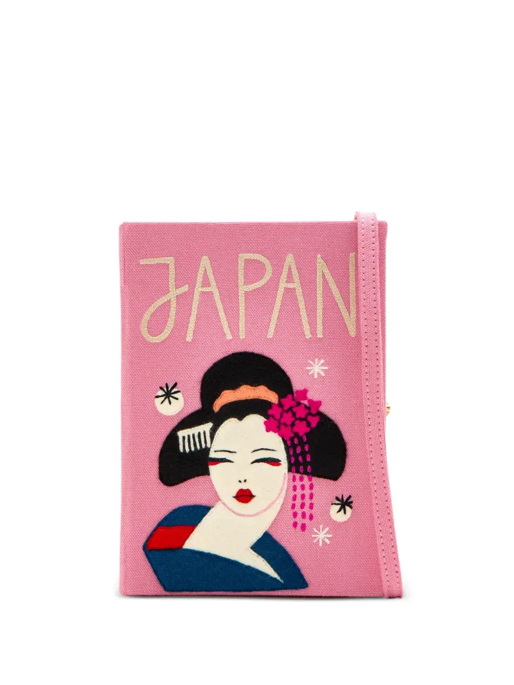 Сумка-клатч с вышитым изображением гейши Olympia Le-Tan, розовый
Сумка-клатч с вышитым изображением гейши Olympia Le-Tan, розовый