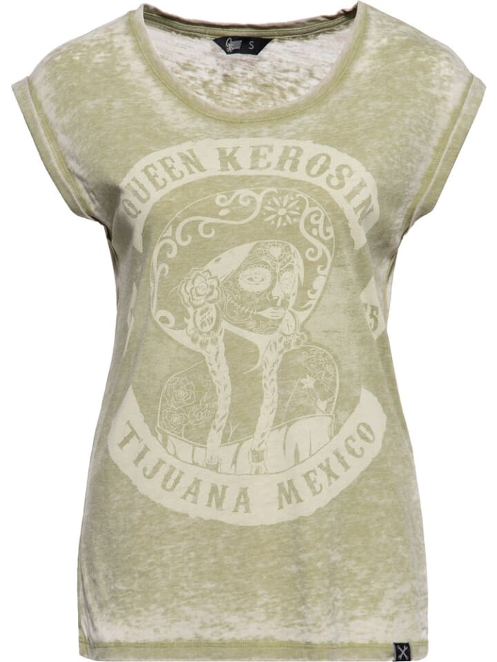 Топ Queen Kerosin Top, зеленый
Топ Queen Kerosin Top, зеленый