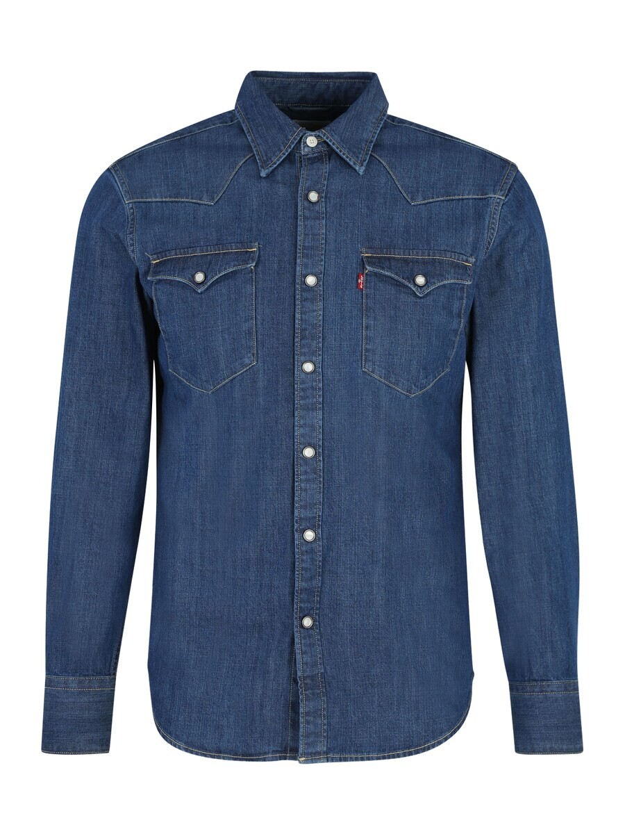 Джинсовая рубашка LEVI'S Regular fit Button Up Shirt Barstow Western, синий деним
Джинсовая рубашка LEVI'S Regular fit Button Up Shirt Barstow Western, синий деним