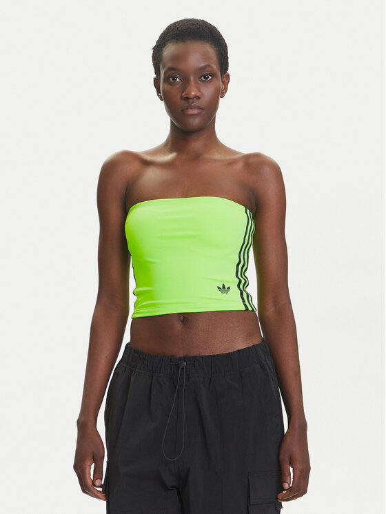Топ slim fit adicolor 3-Stripes JX7719 Adidas, зеленый
Топ slim fit adicolor 3-Stripes JX7719 Adidas, зеленый