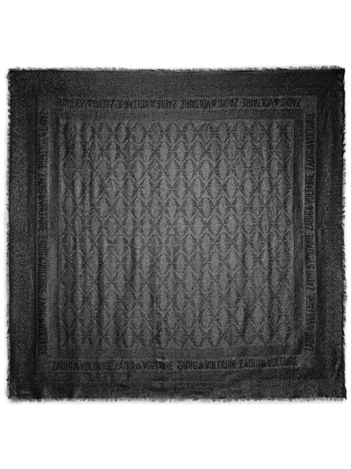 Шарф с монограммой Гленна Zadig&Voltaire, серебряный
Шарф с монограммой Гленна Zadig&Voltaire, серебряный
