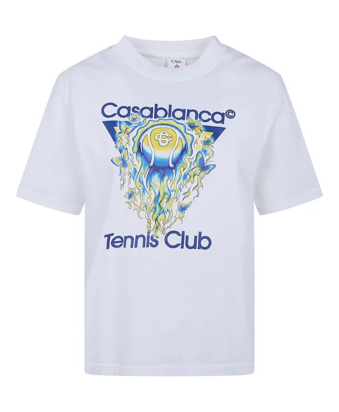 Футболка с изображением символа теннисного клуба Casablanca, белый
Футболка с изображением символа теннисного клуба Casablanca, белый