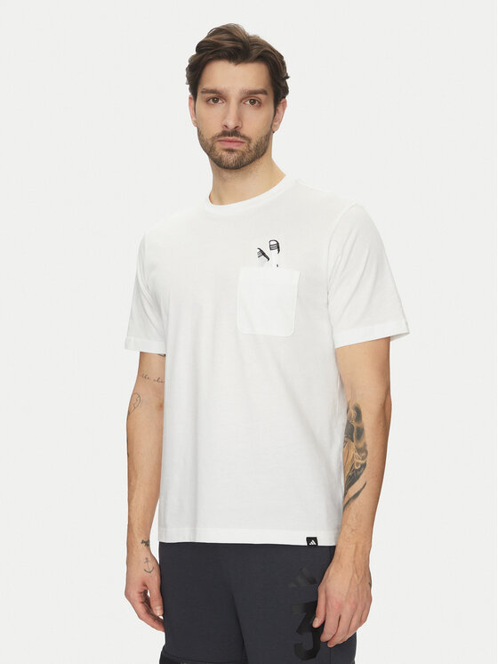 Футболка обычного кроя Lounge Slides Graphic Pocket JC5282 Adidas, белый
Футболка обычного кроя Lounge Slides Graphic Pocket JC5282 Adidas, белый