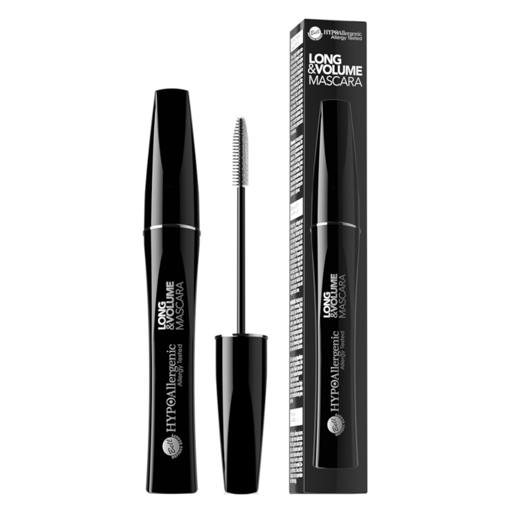 Тушь для ресниц long & volume Bell Hypo Allergenic, black, вес 9 гр.
Тушь для ресниц long & volume Bell Hypo Allergenic, black, вес 9 гр.