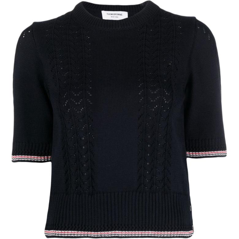 THOM BROWNE Топ женский морской синий
THOM BROWNE Топ женский морской синий