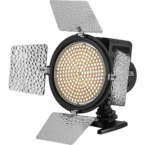 Светодиодный светильник Yongnuo YN-216 Variable-Color LED On-Camera Light YN-216C
Светодиодный светильник Yongnuo YN-216 Variable-Color LED On-Camera Light YN-216C