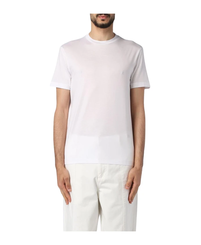 Классическая футболка с круглым вырезом Emporio Armani, белый
Классическая футболка с круглым вырезом Emporio Armani, белый