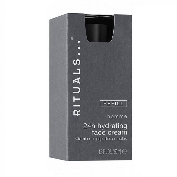 Увлажняющий крем для лица для мужчин, сменная упаковка homme 24h hydrating face cream refill Rituals, 50 мл
Увлажняющий крем для лица для мужчин, сменная упаковка homme 24h hydrating face cream refill Rituals, 50 мл