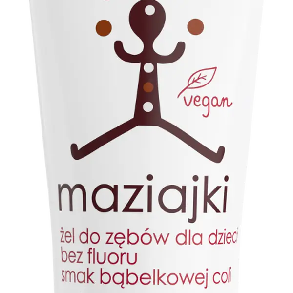 Детский гель для чистки зубов без фтора, со вкусом колы, 50 мл Ziaja Maziajki
Детский гель для чистки зубов без фтора, со вкусом колы, 50 мл Ziaja Maziajki