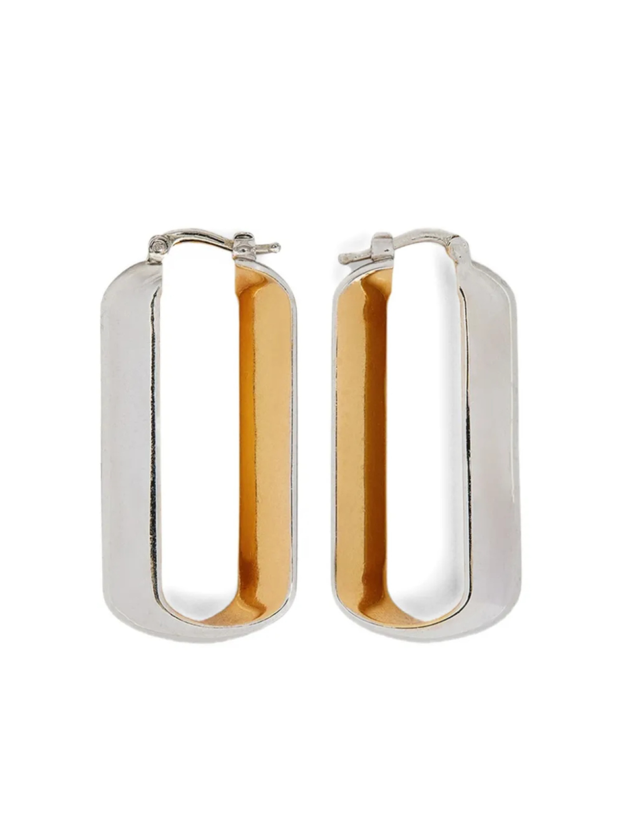 Двухцветные серьги Jil Sander, серебряный
Двухцветные серьги Jil Sander, серебряный