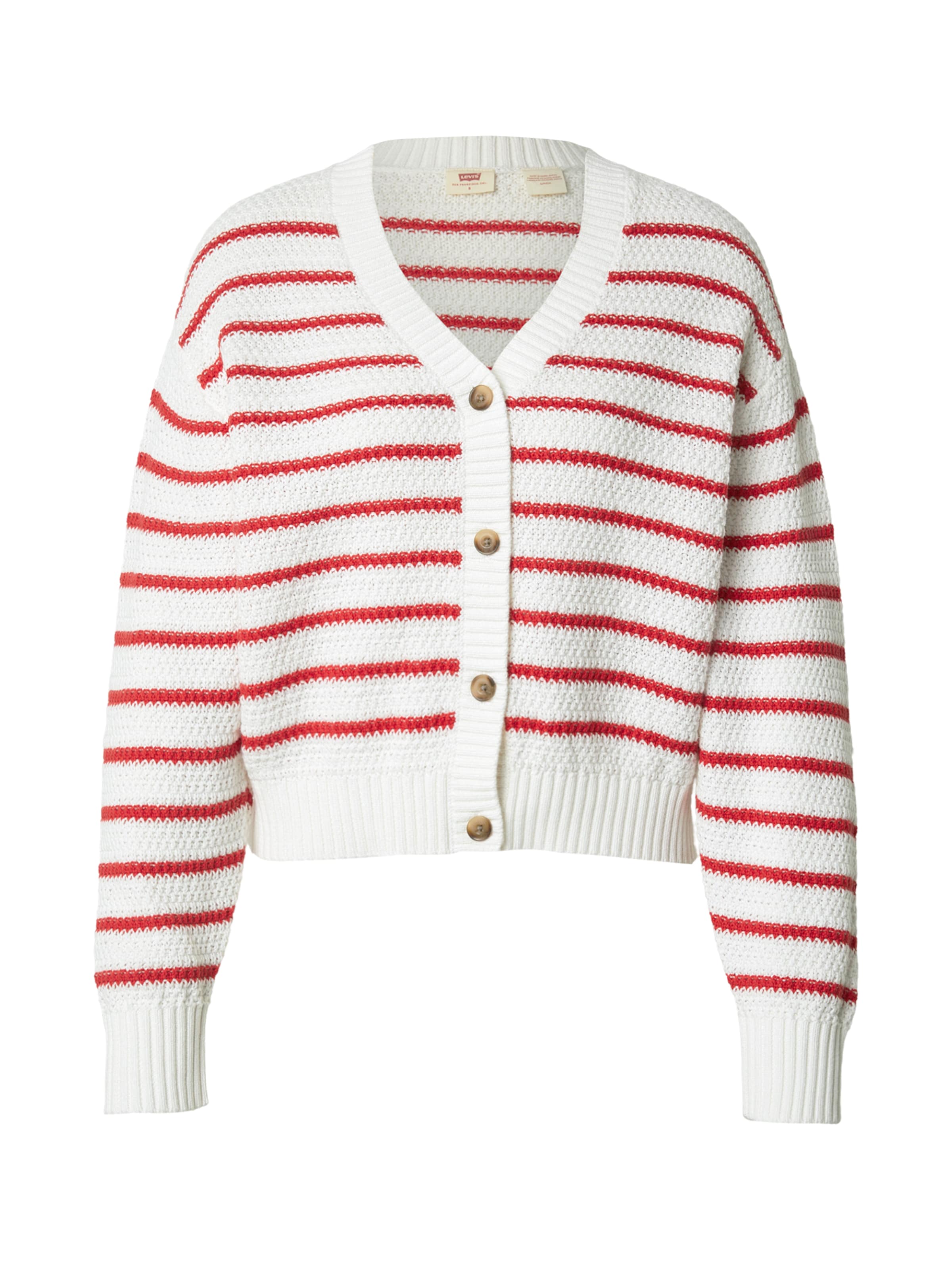 LEVI'S Кардиган 'Snowflake Cardigan' вязаный, белый
LEVI'S Кардиган 'Snowflake Cardigan' вязаный, белый