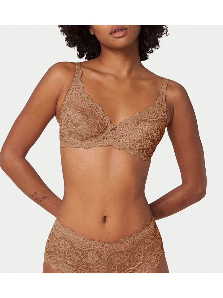 Бюстгальтер на косточках Amourette 300 Triumph, светло-коричневый
Бюстгальтер на косточках Amourette 300 Triumph, светло-коричневый