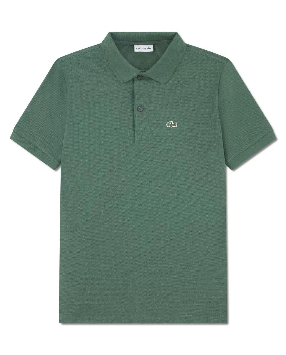 Натуральное поло из пике Petit для мальчика Lacoste, зеленый
Натуральное поло из пике Petit для мальчика Lacoste, зеленый