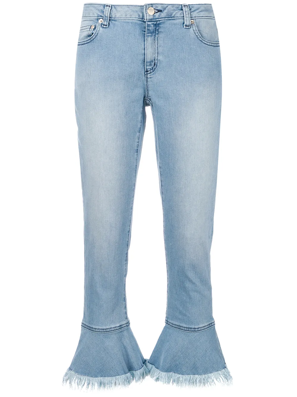 Джинсы с бахромой Michael Michael Kors, синий 
Джинсы с бахромой Michael Michael Kors, синий