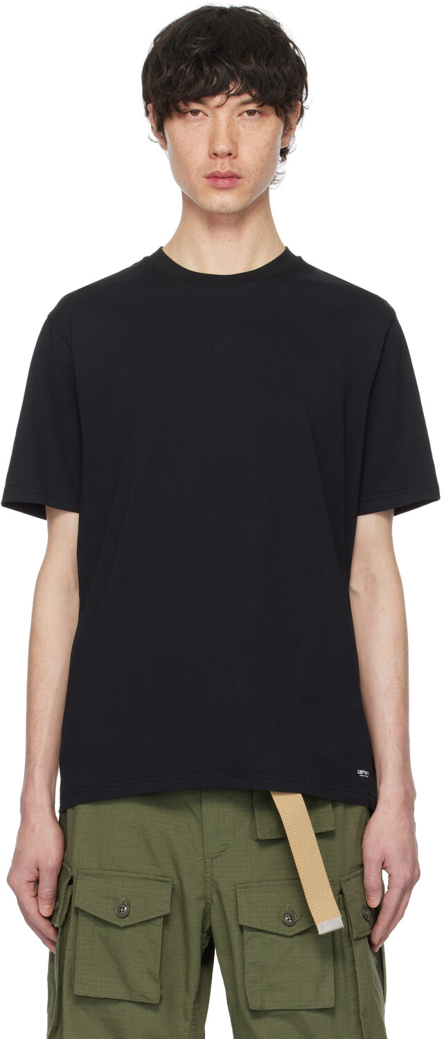 Упаковка из двух черных стандартных футболок с круглым вырезом Carhartt Work In Progress, Черный, Упаковка из двух черных стандартных футболок с круглым вырезом Carhartt Work In Progress
Упаковка из двух черных стандартных футболок с круглым вырезом Carhartt Work In Progress, Черный, Упаковка из двух черных стандартных футболок с круглым вырезом Carhartt Work In Progress