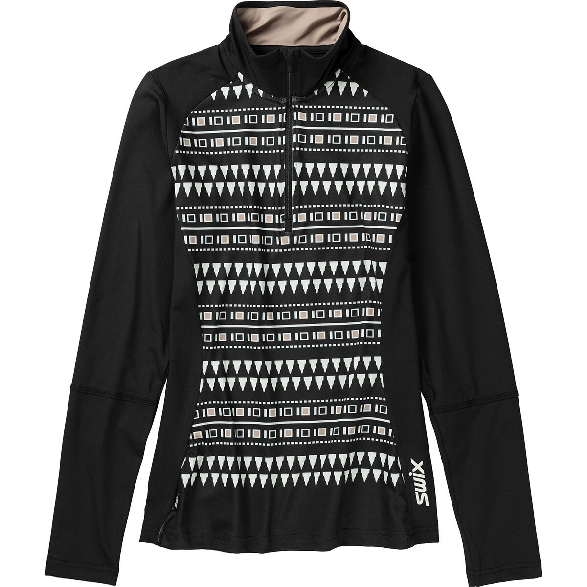 Тиста полузастегивающаяся средняя верхняя одежда Swix, черный
Тиста полузастегивающаяся средняя верхняя одежда Swix, черный