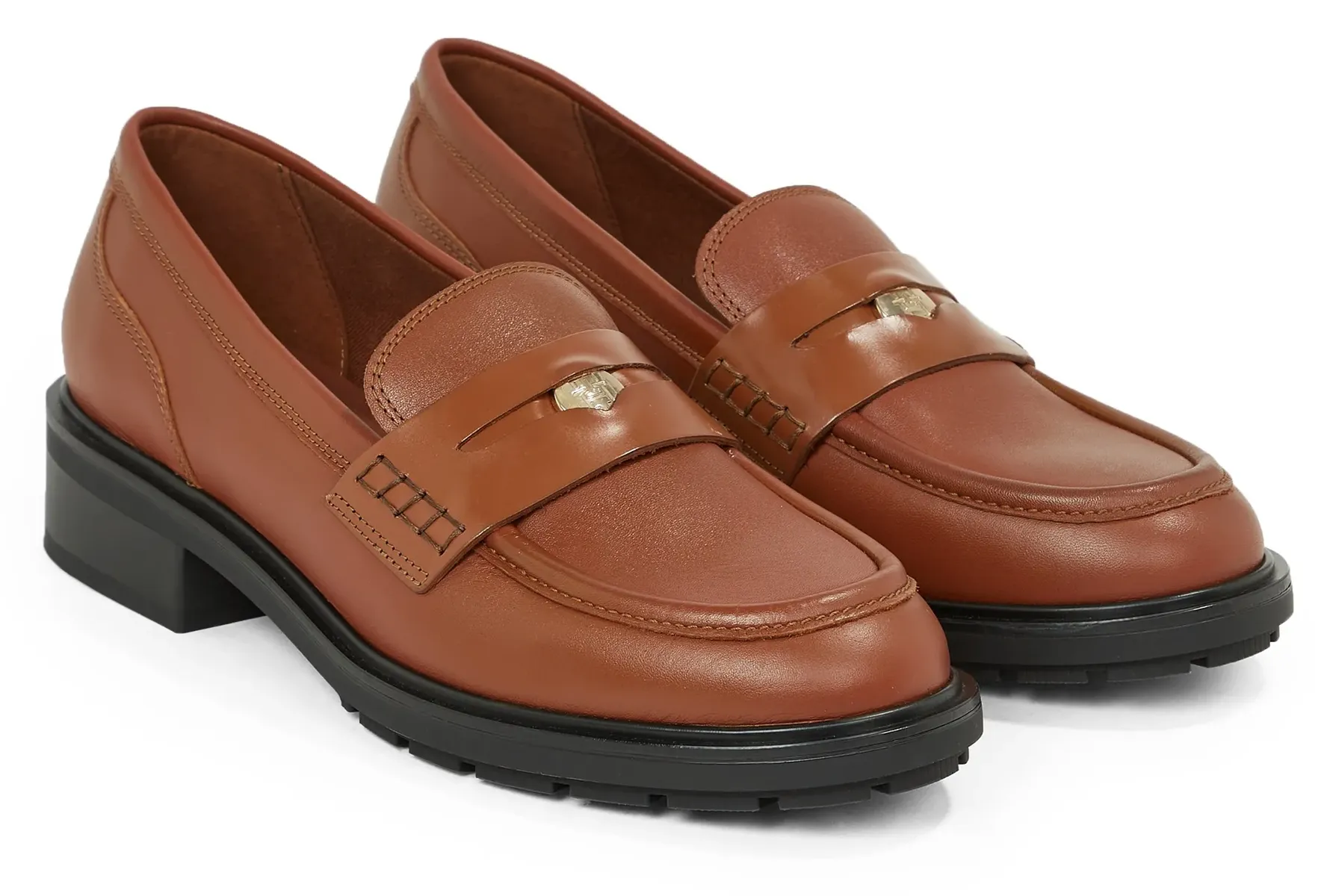 Лоферы Tommy Hilfiger "TH PENNY LOAFER", деловая мода, блочный каблук, тапочки, полуботинки с декоративным ремешком, коричневый
Лоферы Tommy Hilfiger "TH PENNY LOAFER", деловая мода, блочный каблук, тапочки, полуботинки с декоративным ремешком, коричневый