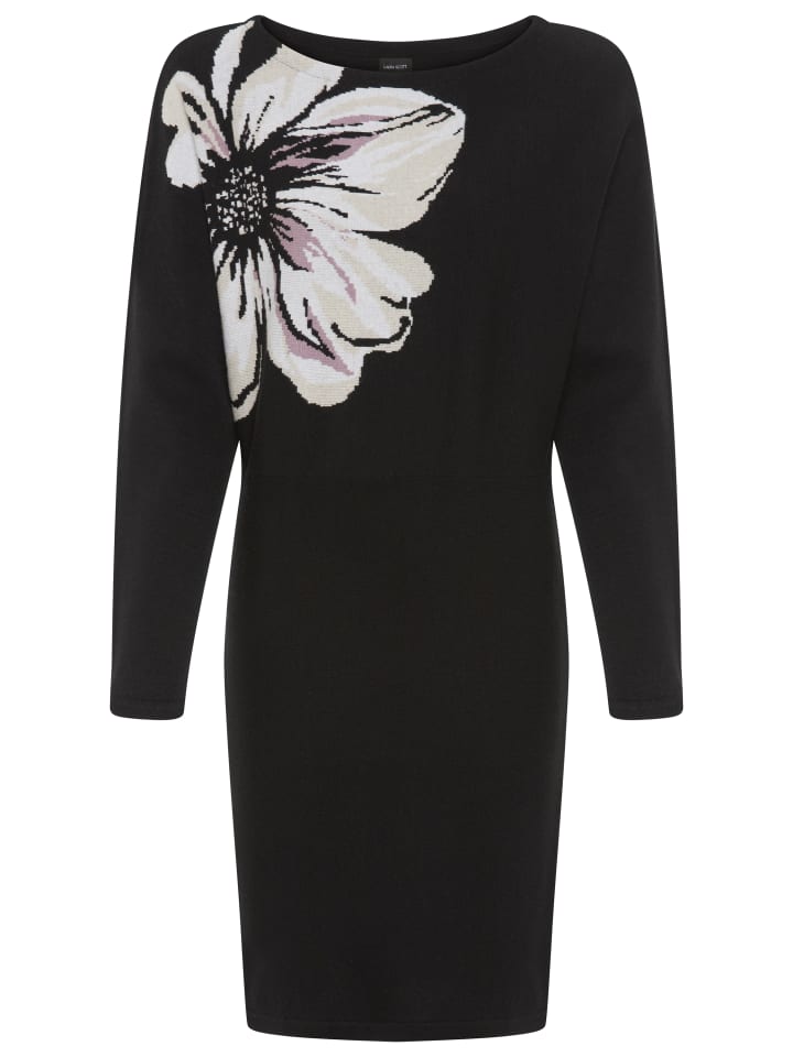 Laura Scott Черно-белое вязаное платье
Laura Scott Черно-белое вязаное платье