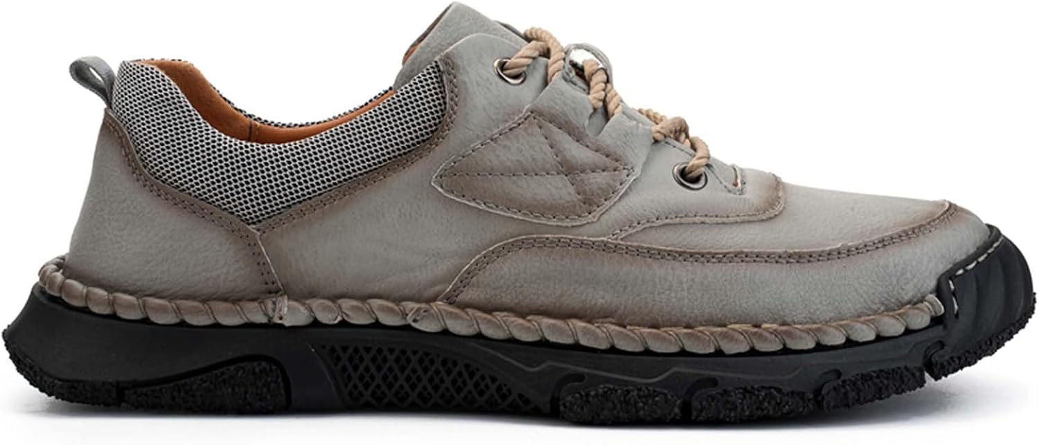 Мужские кожаные повседневные кроссовки для ходьбы, удобные противоскользящие туфли для походов, обувь для вождения, работы на улице и в офисе Generic, серый
Мужские кожаные повседневные кроссовки для ходьбы, удобные противоскользящие туфли для походов, обувь для вождения, работы на улице и в офисе Generic, серый