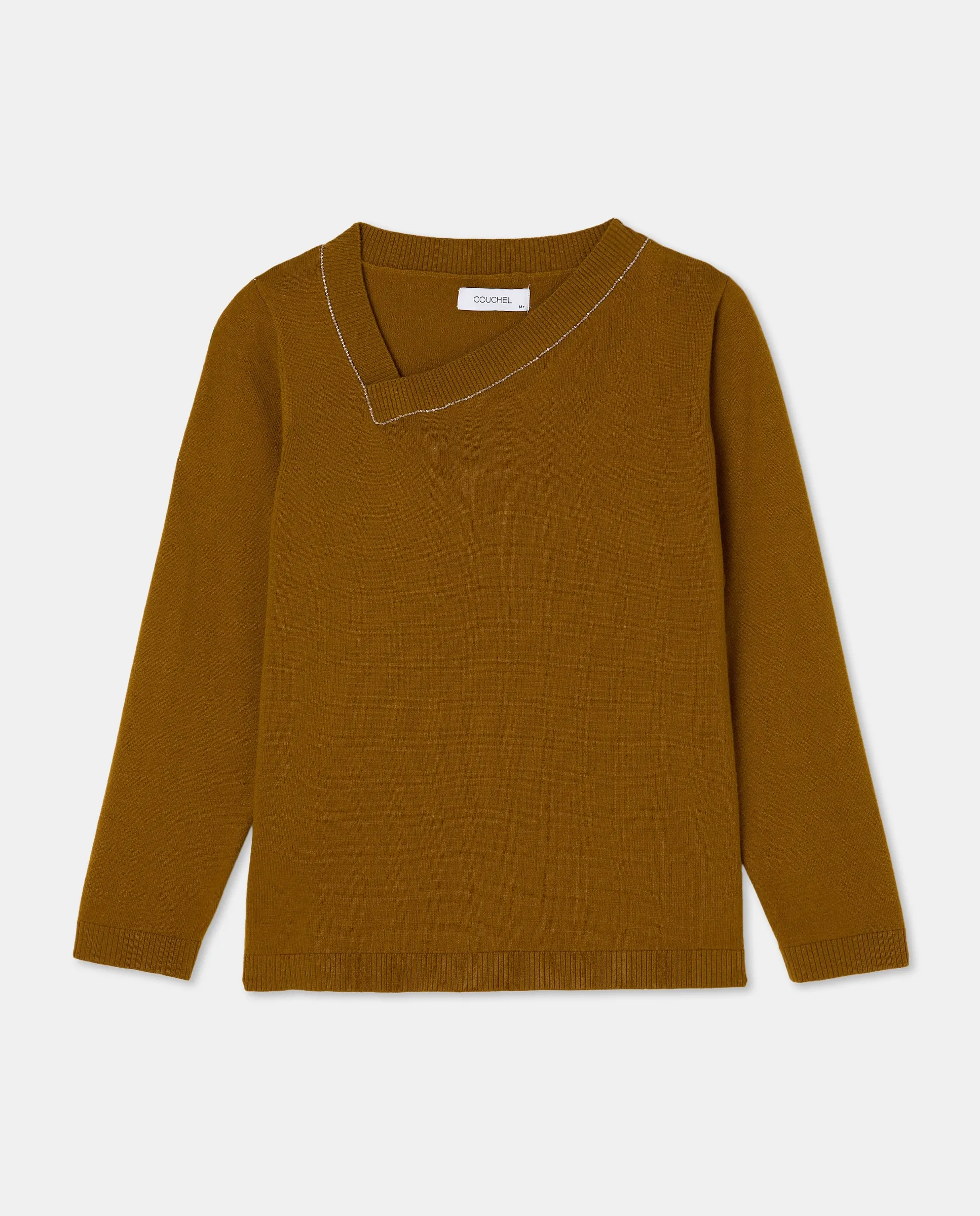 Женский джемпер с асимметричным воротником Couchel, лайм
Женский джемпер с асимметричным воротником Couchel, лайм