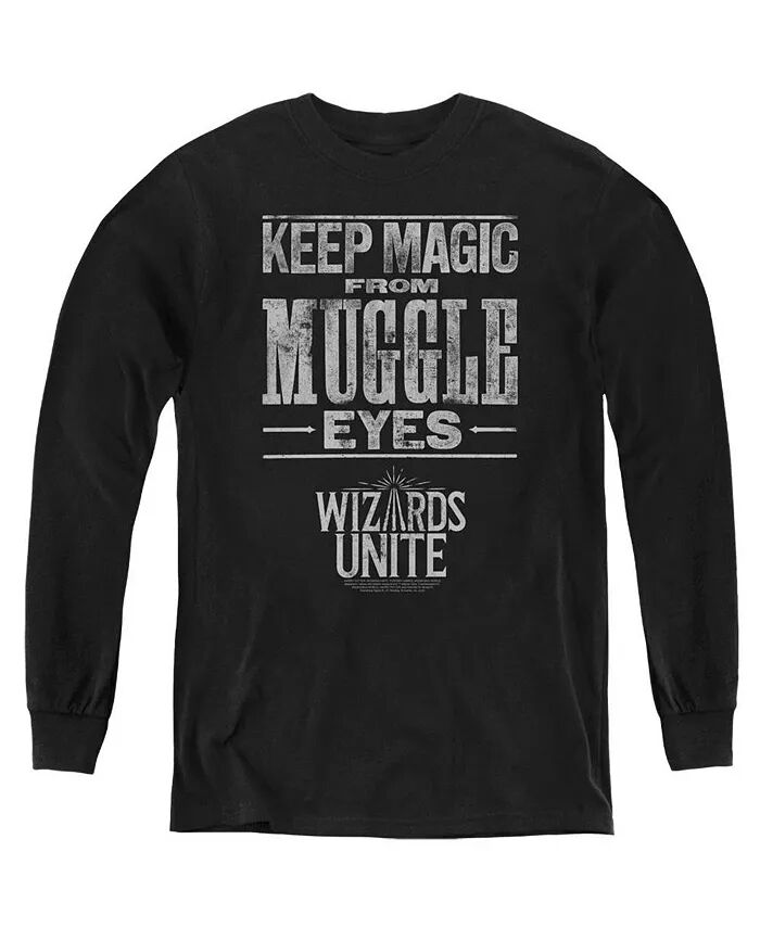 Свитшот с длинными рукавами Wizards Unite Youth Hidden Magic Harry Potter, черный
Свитшот с длинными рукавами Wizards Unite Youth Hidden Magic Harry Potter, черный