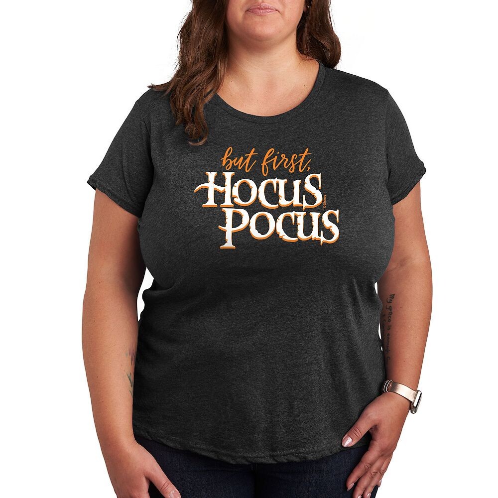 Футболка больших размеров с рисунком Disney's Hocus Pocus But First Hocus Pocus, цвет Charcoal Gray
Футболка больших размеров с рисунком Disney's Hocus Pocus But First Hocus Pocus, цвет Charcoal Gray