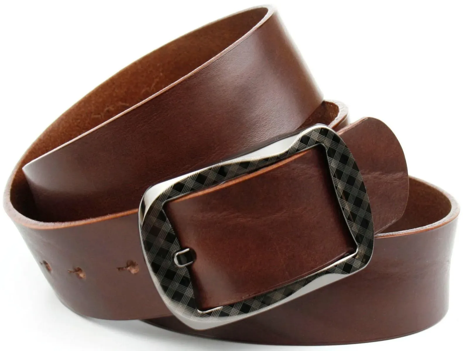 Кожаный ремень Anthoni Crown с узорчатой пряжкой, коричневый
Кожаный ремень Anthoni Crown с узорчатой пряжкой, коричневый