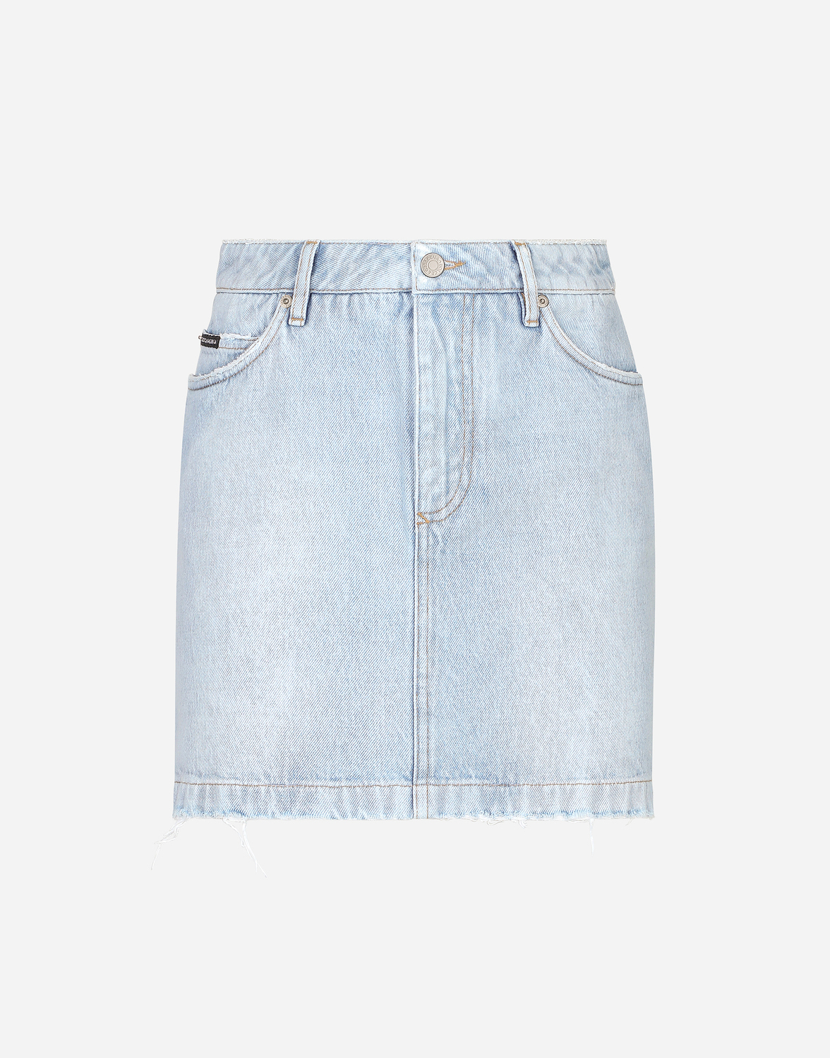 Джинсовая мини-юбка из хлопка Dolce & Gabbana, мультиколор
Джинсовая мини-юбка из хлопка Dolce & Gabbana, мультиколор