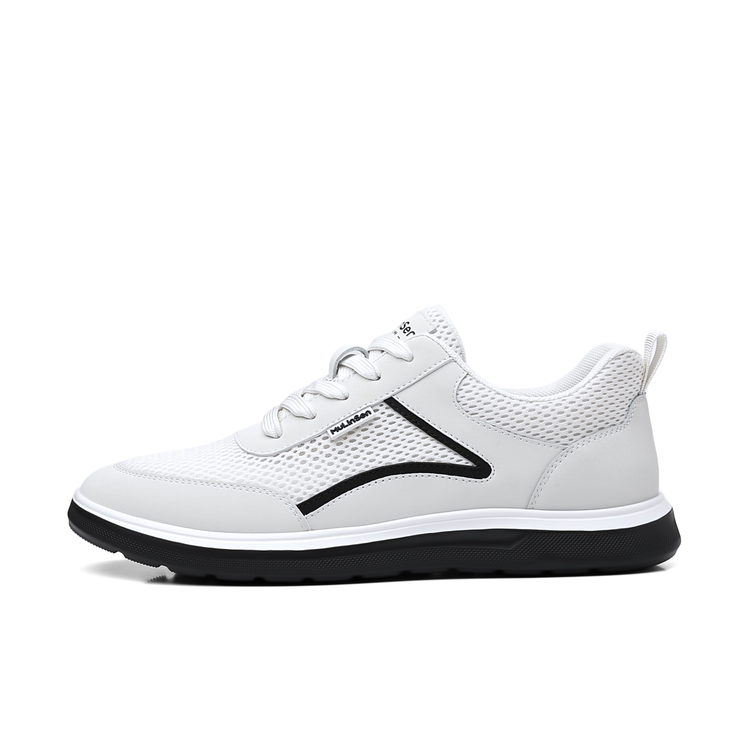 Mulinsen Мужские белые кеды низкие, цвет White
Mulinsen Мужские белые кеды низкие, цвет White