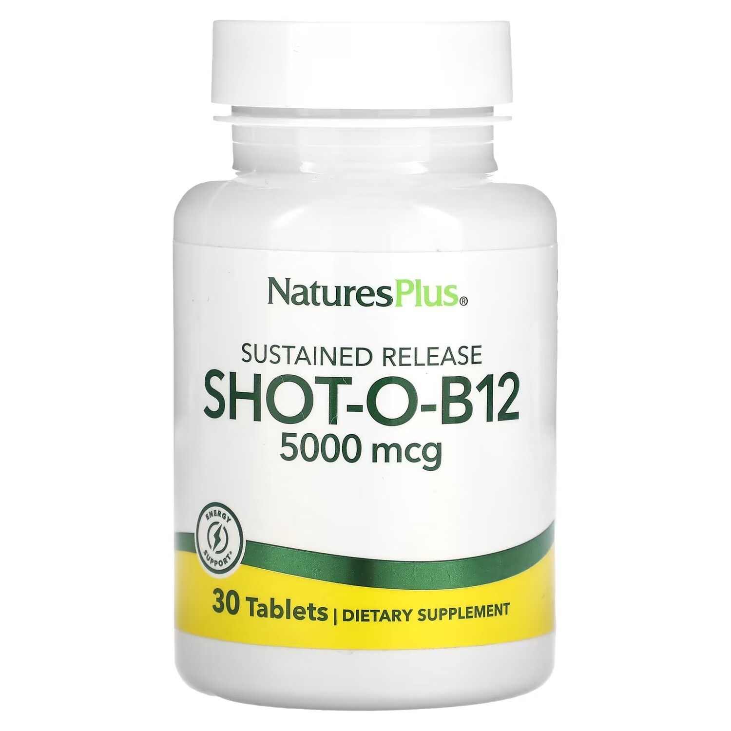 Биологически активная добавка NaturesPlus Shot-O-B12, 5000 мкг., 30 таблеток
Биологически активная добавка NaturesPlus Shot-O-B12, 5000 мкг., 30 таблеток