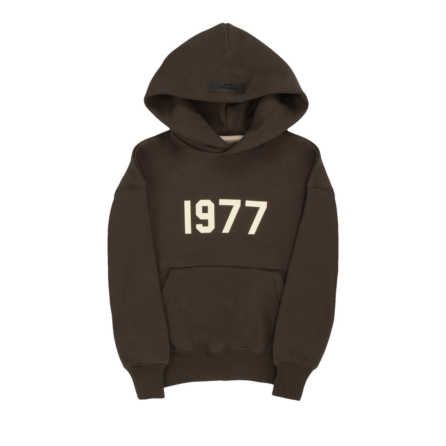 Детская толстовка Fear of God Essentials Off Black 
Детская толстовка Fear of God Essentials Off Black