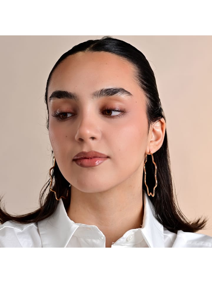 Adeliás Женские серьги - креольский цветок из нержавеющей стали в золотом исполнении
Adeliás Женские серьги - креольский цветок из нержавеющей стали в золотом исполнении