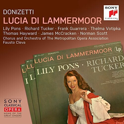 CD диск Donizetti / Cammarano / Cleva: Lucia Di Lammermoor
CD диск Donizetti / Cammarano / Cleva: Lucia Di Lammermoor