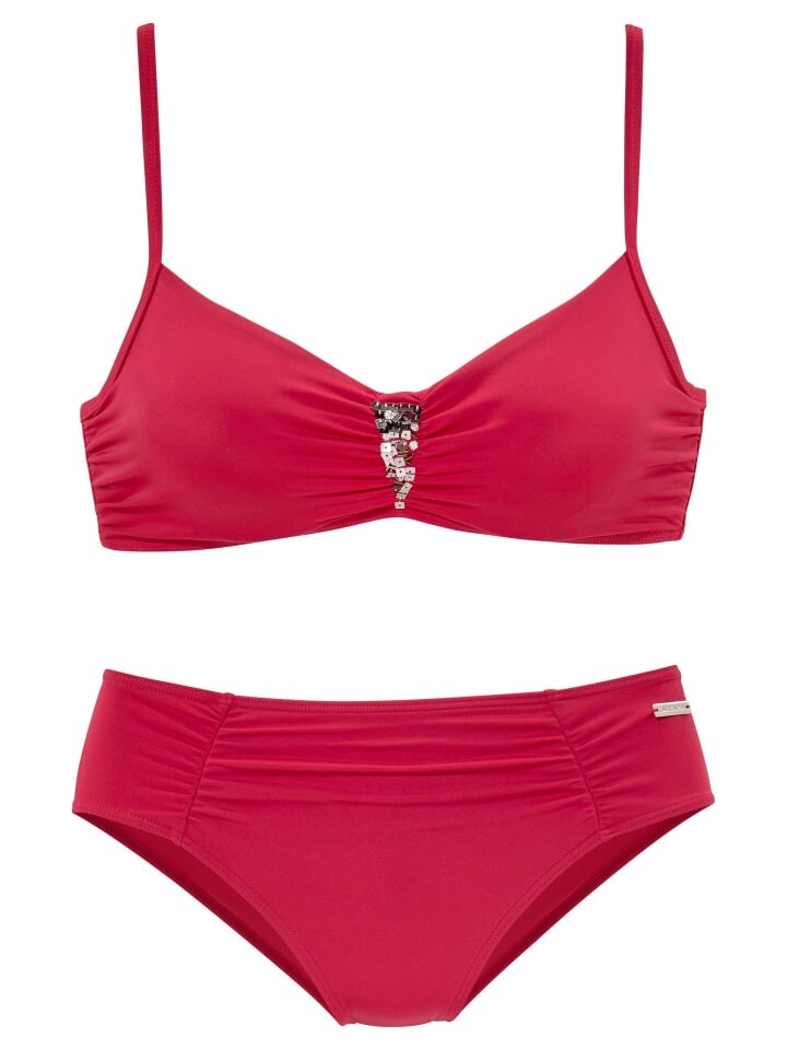 Комплект бикини LASCANA, красный
Комплект бикини LASCANA, красный