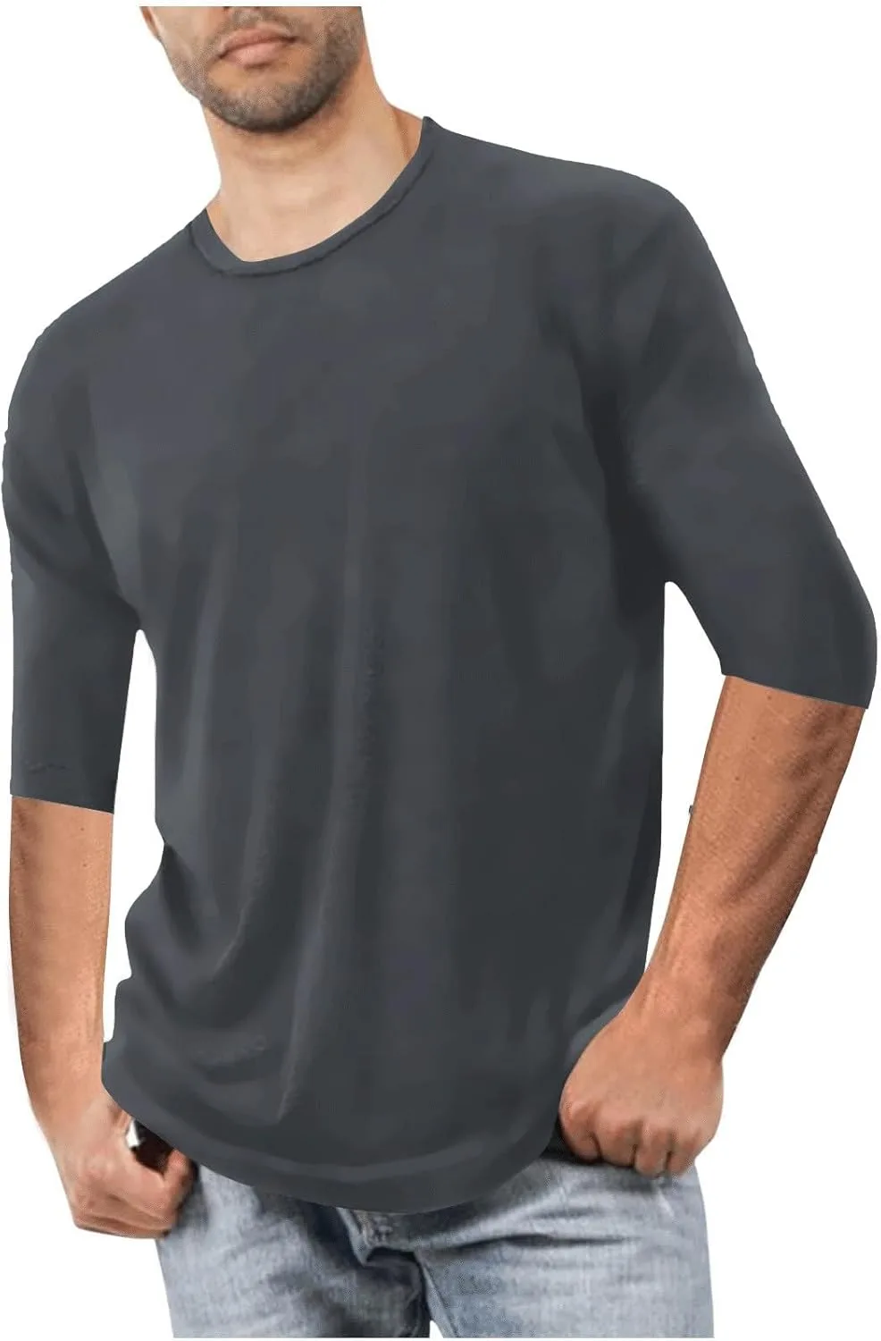 Футболка с коротким рукавом мужская летняя Casual Crew Neck
Футболка с коротким рукавом мужская летняя Casual Crew Neck