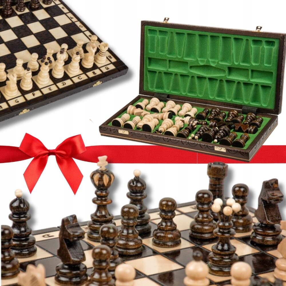 БОЛЬШИЕ деревянные шахматы, 43 см, отделка ЖЕМЧУГ - ИДЕЯ ПОДАРКА Inna marka
БОЛЬШИЕ деревянные шахматы, 43 см, отделка ЖЕМЧУГ - ИДЕЯ ПОДАРКА Inna marka