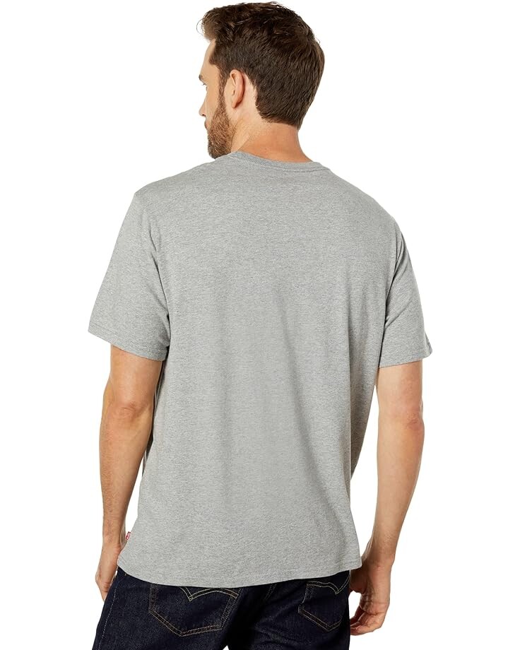 Футболка Levi's Mens Short Sleeve Relaxed Fit Tee, цвет Boxtab Medium Heather Grey
Футболка Levi's Mens Short Sleeve Relaxed Fit Tee, цвет Boxtab Medium Heather Grey