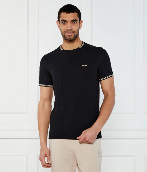 Рубашка поло Slim fit Boss Green, черный
Рубашка поло Slim fit Boss Green, черный