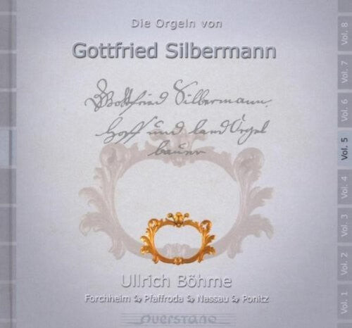 CD диск Ullrich Bohme / Various: V5: Die Orgeln von Gottfried Silbermann
CD диск Ullrich Bohme / Various: V5: Die Orgeln von Gottfried Silbermann