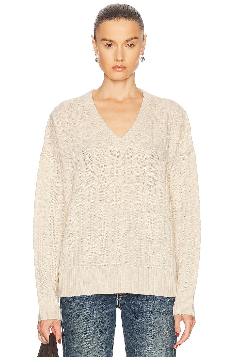 Свитер с V-образным вырезом Neil Jenni Kayne, Alabaster
Свитер с V-образным вырезом Neil Jenni Kayne, Alabaster