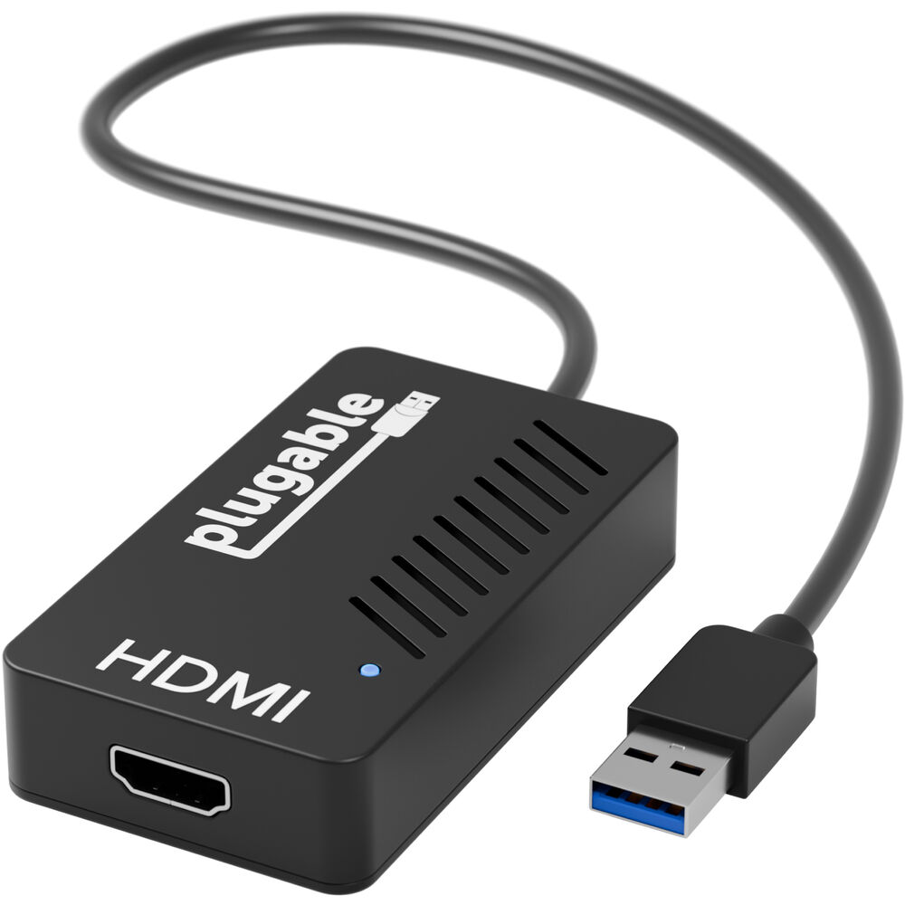 Plugable USB 3.0 to HDMI Adapter UGA-4KHDMI
Plugable USB 3.0 to HDMI Adapter UGA-4KHDMI