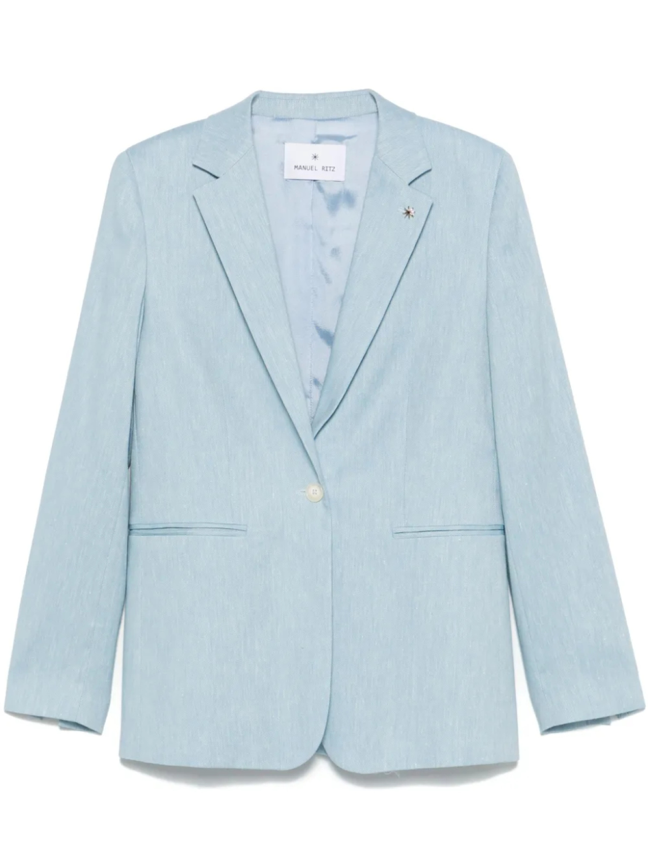 Однобортный пиджак Manuel Ritz, синий
Однобортный пиджак Manuel Ritz, синий
