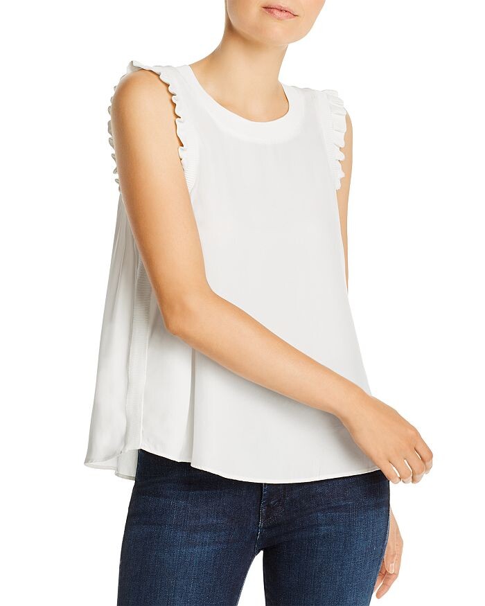 Шелковый топ Lenore с оборками Cinq a Sept
Шелковый топ Lenore с оборками Cinq a Sept